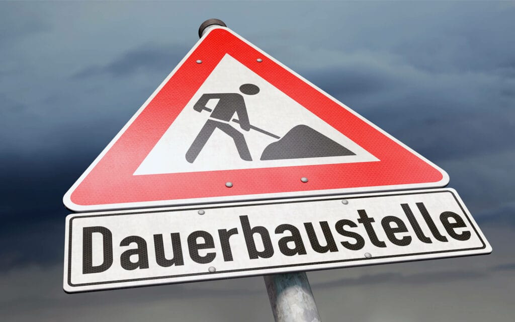 dauerbaustelle